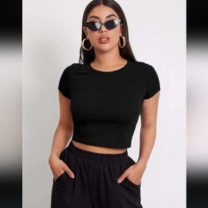 Dolls Kill crop black top